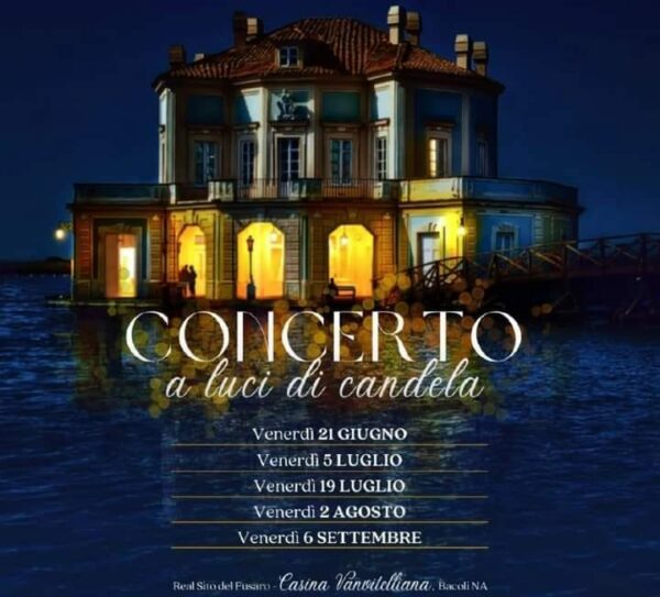 Concerto a lume di candela nel Parco Borbonico del Fusaro